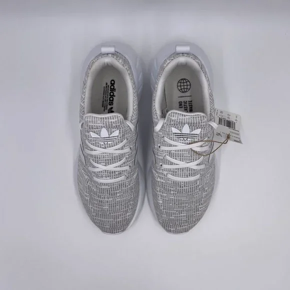 Adidas Swift Run 22 Grey / White Womens Shoes - Picture 4 of 8